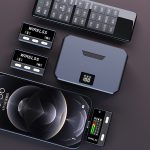 SX66 2-in-1-Lavalier-Funkmikrofon mit digitaler Ladebox/Fernbedienung – Bild 4