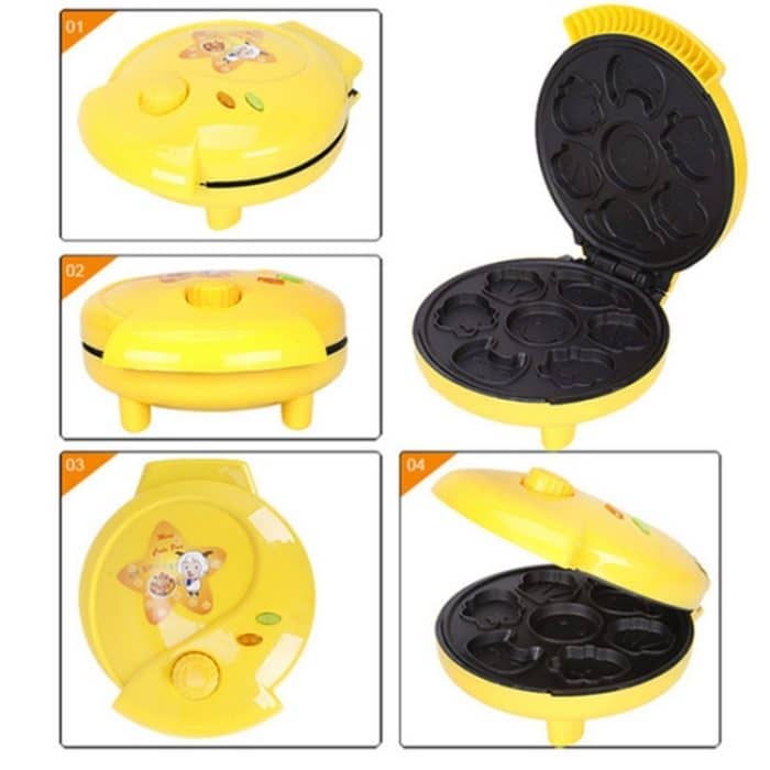 Haushaltskuchenmaschine Doppelseitige Heizbackmaschine, US Plug, EU Plug, AU Plug – Bild 4