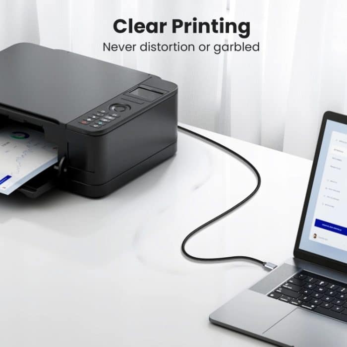 USB-C / Typ-C auf USB-B BM Drucker MIDI-Tastatur-Adapterkabel, 0.5m, 1.8m, 3m – Bild 3