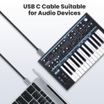 USB-C / Typ-C auf USB-B BM Drucker MIDI-Tastatur-Adapterkabel, 0.5m, 1.8m, 3m – Bild 4