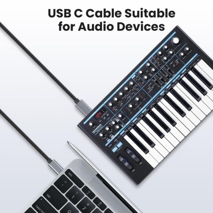 USB-C / Typ-C auf USB-B BM Drucker MIDI-Tastatur-Adapterkabel, 0.5m, 1.8m, 3m – Bild 4