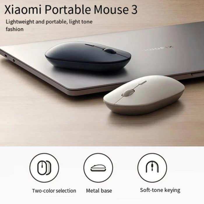 Xiaomi XMBXSB01YM Bluetooth Dual Modus Leise Tragbare Maus 3, XMBXSB01YM – Bild 5