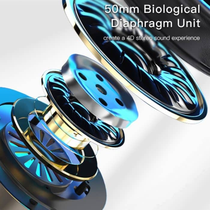 Yesido EK01 Kopfmontierter kabelgebundener RGB-Gaming-Kopfhörer mit Mikrofon, EK01 – Bild 7