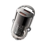 Yesido Y69 PD30W Dual USB-C / Typ-C Zinklegierung Mini-Autoladegerät, Y69