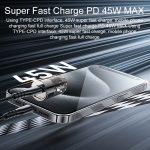 Yesido Y67 PD45W Einzelnes USB-C / Typ-C Mini-Autoladegerät aus Zinklegierung, Y67 – Bild 3