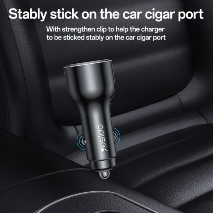 Yesido Y65 PD100W Typ-C + QC18W USB Superschnelles Autoladegerät, Y65 – Bild 2