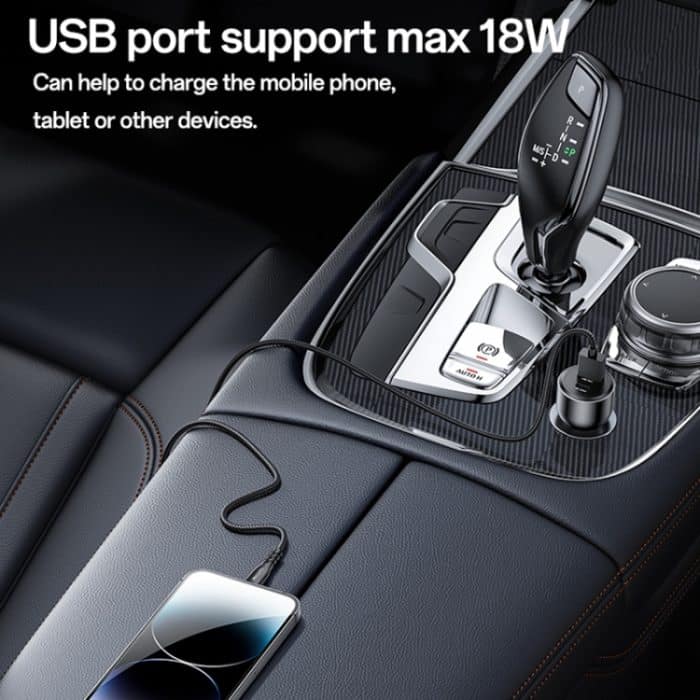 Yesido Y65 PD100W Typ-C + QC18W USB Superschnelles Autoladegerät, Y65 – Bild 4