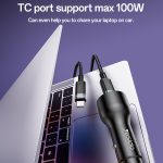 Yesido Y65 PD100W Typ-C + QC18W USB Superschnelles Autoladegerät, Y65 – Bild 5