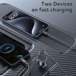 Yesido Y64 PD30W Typ-C + QC20W USB Superschnelles Autoladegerät, Y64 – Bild 3