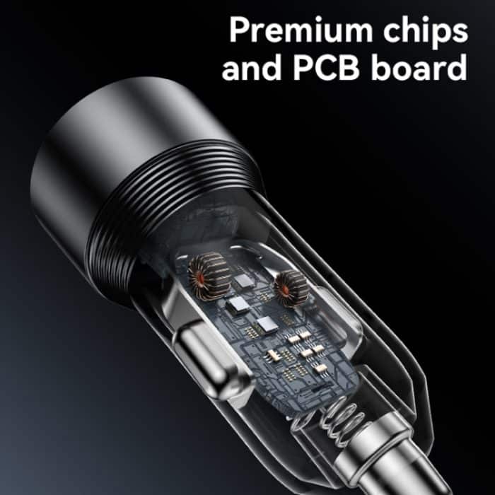 Yesido Y64 PD30W Typ-C + QC20W USB Superschnelles Autoladegerät, Y64 – Bild 4