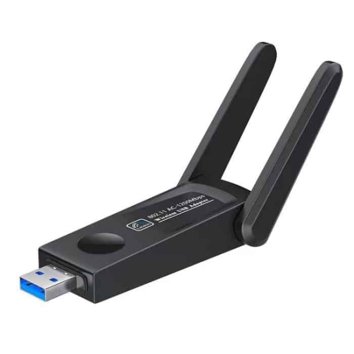 RE-1202 1200Mbps Dual Band Wireless Netzwerk Karte WiFi USB 3,0 Adapter Sender Empfänger – Bild 1