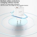 Yesido YC70 65 W Typ-C, USB, 8-poliges Reverse-GaN-Schnellladegerät mit Typ-C-auf-8-poligem Kabel – Bild 5