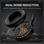 ONIKUMA GT811 Kopfmontierter kabelloser Bluetooth-Kopfhörer mit doppelter Rauschunterdrückung – Bild 2