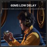 ONIKUMA GT811 Kopfmontierter kabelloser Bluetooth-Kopfhörer mit doppelter Rauschunterdrückung – Bild 6