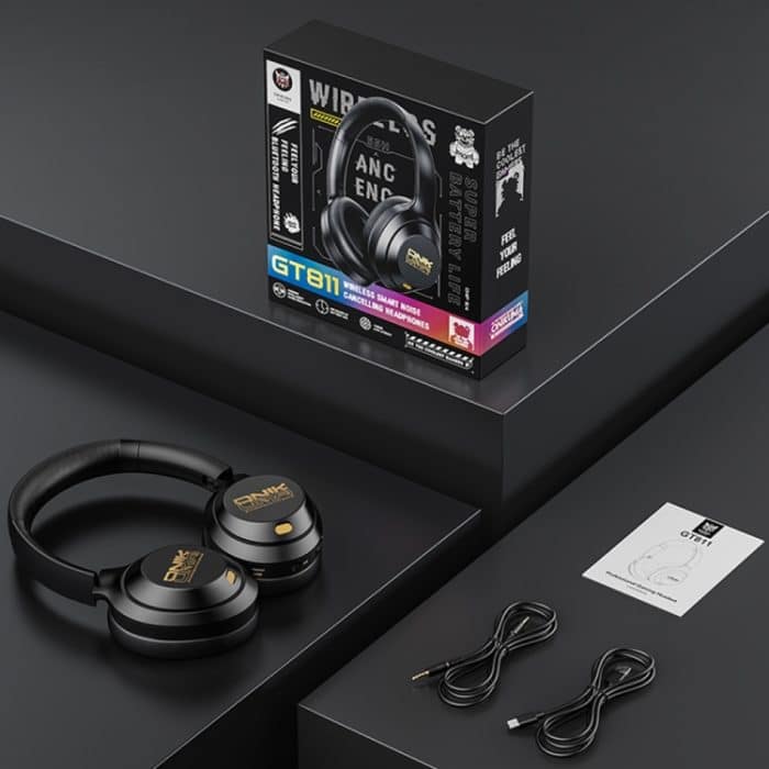 ONIKUMA GT811 Kopfmontierter kabelloser Bluetooth-Kopfhörer mit doppelter Rauschunterdrückung – Bild 7