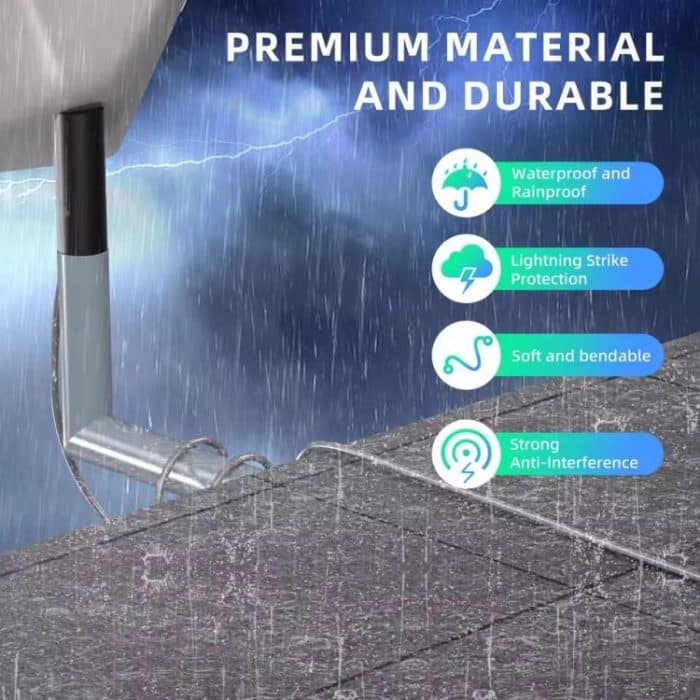 CAT5E-Ethernet-Verbindungskabel für Starlink Actated V2, 3m, 5m, 10m, 15m, 23m, 30m, 46m – Bild 7