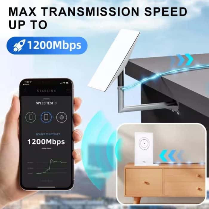 CAT5E-Ethernet-Verbindungskabel für Starlink Actated V2, 3m, 5m, 10m, 15m, 23m, 30m, 46m – Bild 8