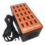 WLX-A5 90 W 20 Ports USB Automatische Zuweisung Intelligente Ladestation mit Kontrollleuchte, WLX-A5 US Plug, WLX-A5 EU Plug, WLX-A5 UK Plug, WLX-A5 AU Plug – Bild 7