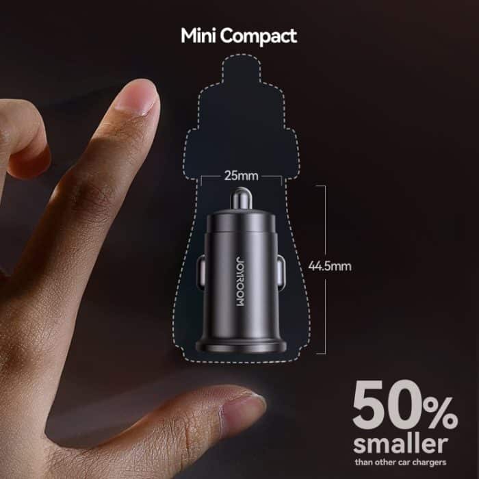 JOYROOM JR-CCN16 15W USB-A und USB-C Mini-Autoladegerät, JR-CCN16 – Bild 5