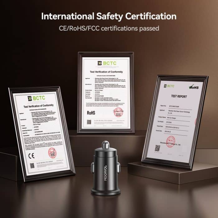 JOYROOM JR-CCN16 15W USB-A und USB-C Mini-Autoladegerät, JR-CCN16 – Bild 9