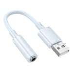 Borofone BV22 USB auf 3,5 mm externe Soundkarte, BV22 Blue, BV22 White