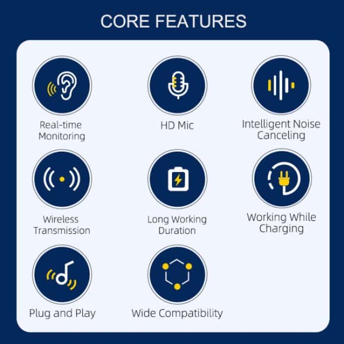AP009 Drahtloses Lavaliermikrofon mit 3-in-1-Empfänger, One to One – Bild 5