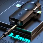 AP009 Drahtloses Lavaliermikrofon mit 3-in-1-Empfänger, One to One – Bild 10