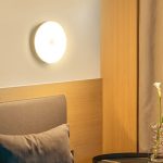 Intelligente Induktions-LED-Nachtlicht-Nachttischlampe mit Schalter – Bild 7