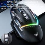 AULA S12 Pro 12800DPI kabelgebundene RGB-Gaming-Maus – Bild 6