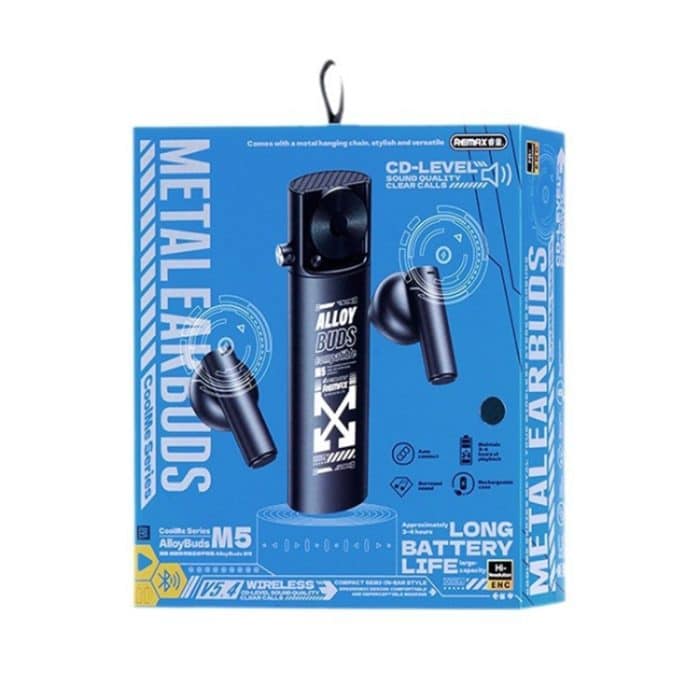 REMAX AlloyBuds M5 Metall-CD-Stereo-Bluetooth-Kopfhörer – Bild 2