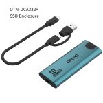 Onten UCA322+ 10 Gbit/s M.2 M-Key NVMe NGFF SSD-Gehäuse – Bild 3