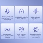 FUNSNAP M2 1 TX + 2 RX Digitale Rauschunterdrückung Drahtloses Mikrofon Mic Tok, M2 Type-C, M2 8 Pin – Bild 3