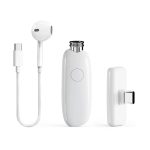 FUNSNAP M3 Digitales Audio-Funkmikrofon Mic Tok mit Überwachungskopfhörern, M3 Type-C, M3 8 Pin