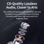 FUNSNAP M3 Digitales Audio-Funkmikrofon Mic Tok mit Überwachungskopfhörern, M3 Type-C, M3 8 Pin – Bild 8