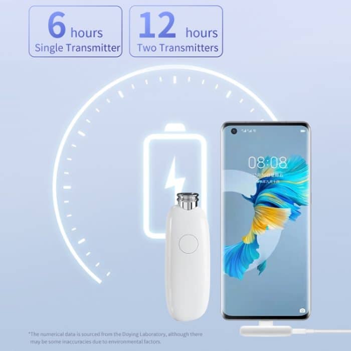 FUNSNAP M3 Digitales Audio-Funkmikrofon Mic Tok mit Überwachungskopfhörern, M3 Type-C, M3 8 Pin – Bild 9