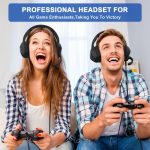 KOTION EACH G6000 On-Ear-Gaming-Headset mit Mikrofon, Länge: ca. 2,1 m, G6000 – Bild 8