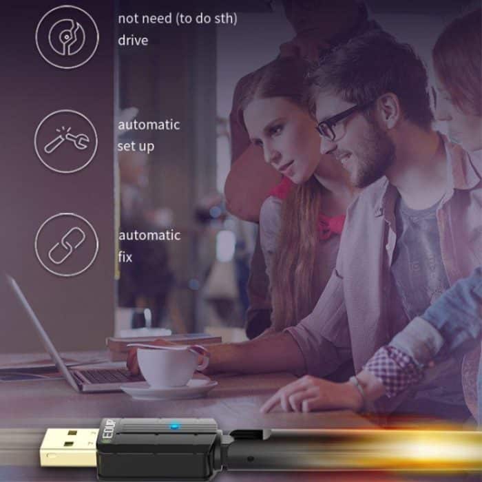 EDUP EP-AX300GS 300Mbps WiFi 6 Nano Wireless Dongle Einzelband USB WiFi Adapter, EP-AX300GS – Bild 3