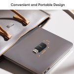 EDUP EP-AX910 900Mbps WiFi 6 Bluetooth 5,3 USB WiFi Adapter Dual-Band Drahtlose Netzwerkkarte, EP-AX910 – Bild 3