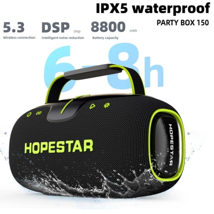 HOPESTAR Party Box 150 40W Tragbarer Outdoor-Bluetooth-Lautsprecher mit IPX5-Schutz – Bild 2