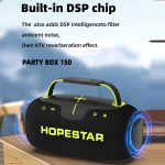 HOPESTAR Party Box 150 40W Tragbarer Outdoor-Bluetooth-Lautsprecher mit IPX5-Schutz – Bild 11