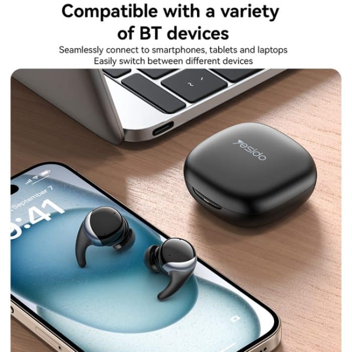 Yesido TWS30 ANC Aktive Geräuschunterdrückung TWS Bluetooth-Kopfhörer, TWS30 – Bild 11