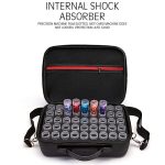 54 Flaschen Diamant-Malerei-Zubehör, Behälter, Aufbewahrungstasche, Box, Tragetasche, Diamant-Stickerei-Werkzeuge, Umhängetasche, Contains 54 Small Bottles, Without Bottle – Bild 4