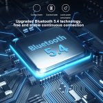 Bluetooth 5.4 Kopfmontiertes RGB-kabelloses Bluetooth-Gaming-Headset, B500 – Bild 5