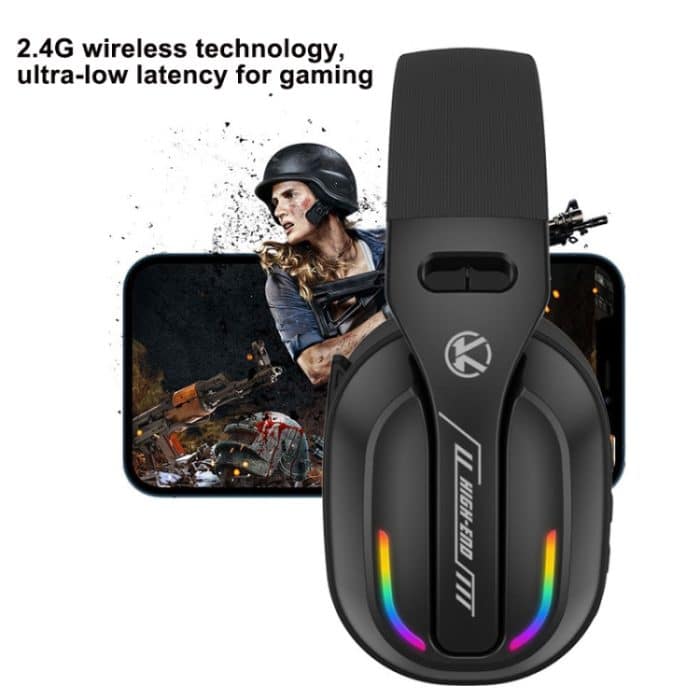 Bluetooth 5.4 Kopfmontiertes RGB-kabelloses Bluetooth-Gaming-Headset, B500 – Bild 7