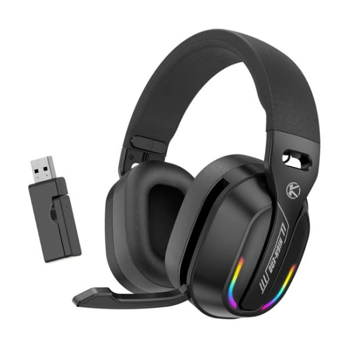 EDA007487501A.jpg Bluetooth 5.4 Kopfmontiertes RGB-Kabelloses Bluetooth-Gaming-Headset mit Sender, GT100 – Bild 1