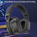 Bluetooth 5.4 Kopfmontiertes RGB-Kabelloses Bluetooth-Gaming-Headset mit Sender, GT100 – Bild 7
