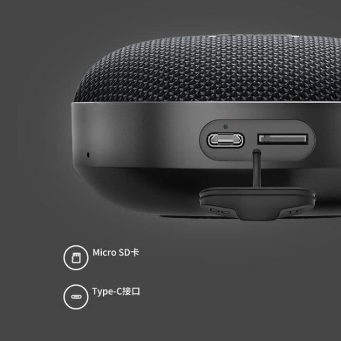 Inwa MZ508 Wasserdichter tragbarer drahtloser Bluetooth-Lautsprecher für den Außenbereich, unterstützt TF-Karte – Bild 4