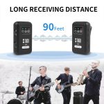 XTUGA J02 2,4G Stereo Wireless In-Ear Mini Monitor System mit Sender und Empfänger, J02 – Bild 4