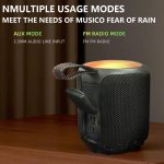 T&G TG-443 Tragbarer, farbenfroher, kabelloser Bluetooth-Lautsprecher für den Außenbereich – Bild 3