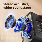 Zealot MT01M Retro Card Tragbarer kabelloser Bluetooth-Lautsprecher mit Mikrofon, MT01 + 1 Mic – Bild 3